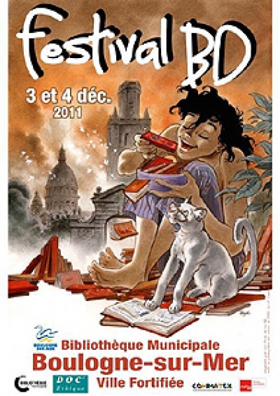 2011-12 Fresque - Festival de Boulognes-sur-Mer - Participation et réalisation de l&#039;affiche