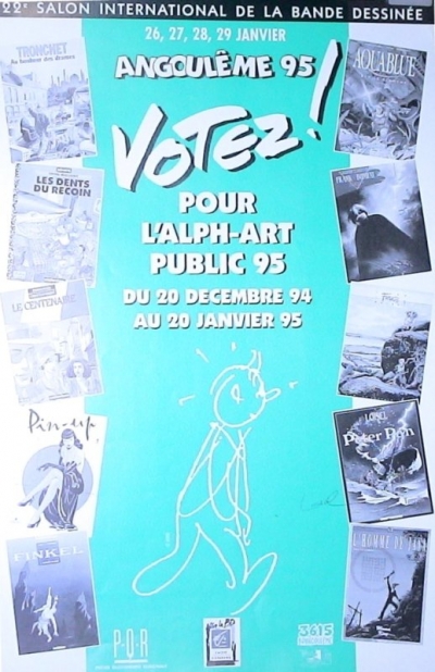 Promo votez pour l&#039; Alph-Art public Angoulême 95