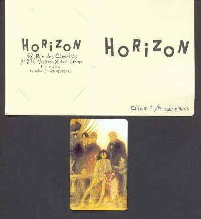 Carte plastique Horizon n° 9