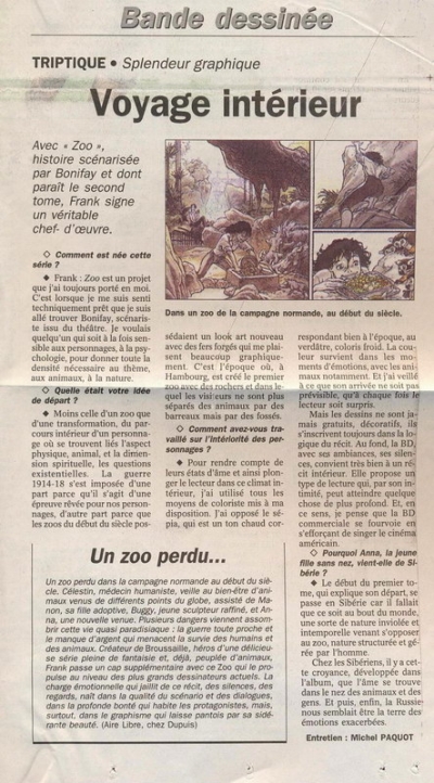 Vers l&#039;Avenir du 15/3/1999