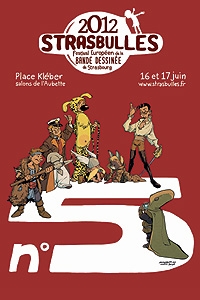 2012-06-16  - Strasbourg - Réalisation de grands dessins vendus sur place
