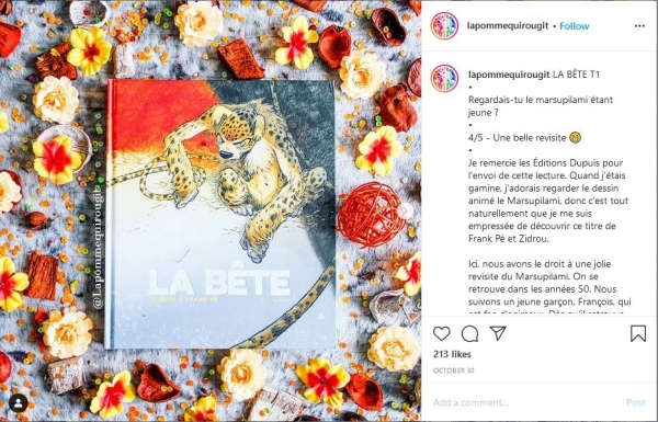 2020-10-30 : la pomme qui rougit : Instagram post