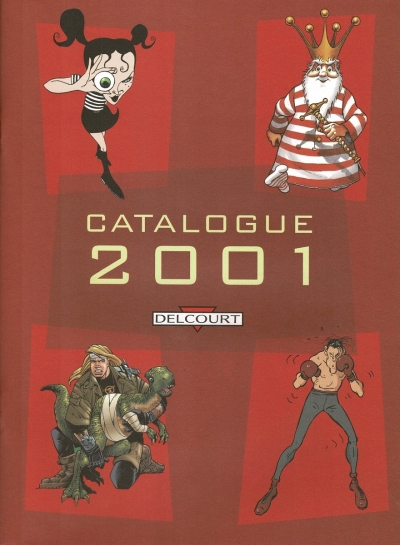 Delcourt Catalogue 2001