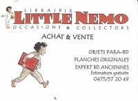 Carte de visite Little Nemo