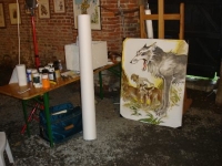 2011-08 - Momalia - R&eacute;alisation de grands dessins vendus sur place