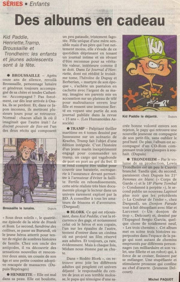 Le jour du 27/11/2000