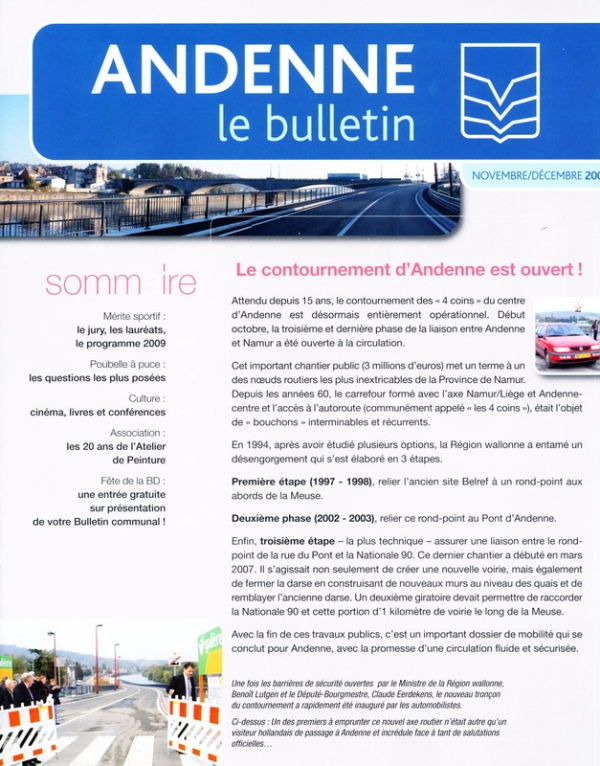 Le bulletin du Grand Andenne n° 275