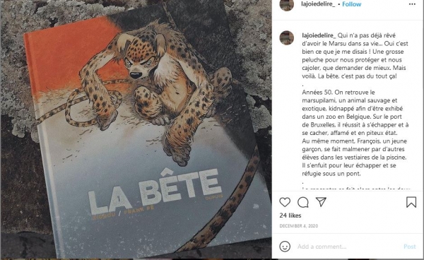 2020-12-04 : la joie de lire : Instagram post