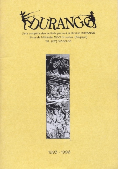 Catalogue Ex-libris 1993-1996