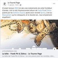 2021-01-11 : Le Tourne Page : Facebook post
