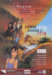 Comic strip, passion&#039;s trip Sydney