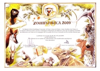 Dipl&ocirc;me zoohistorica 2009