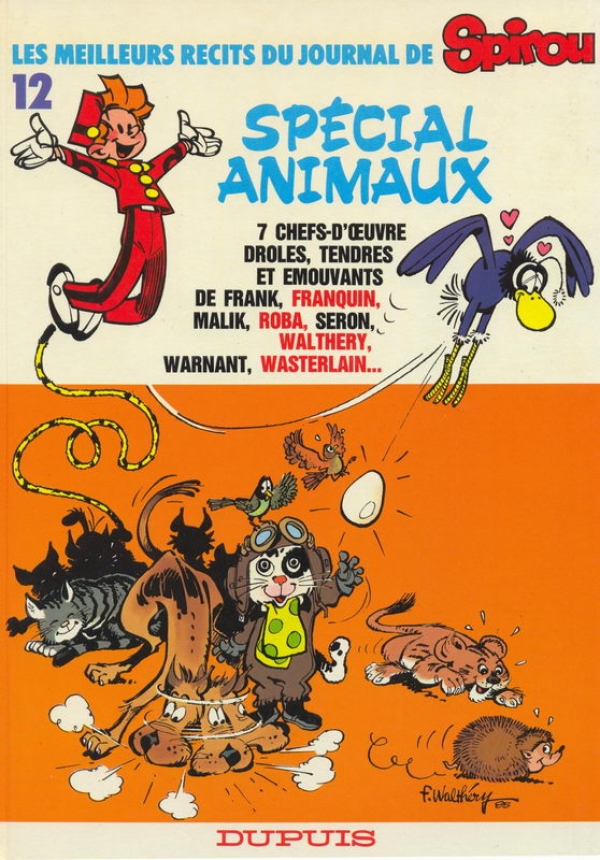 Les meilleurs récits du journal de Spirou n° 12 Spécial animaux