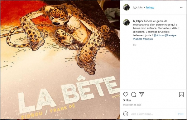 2020-12-25 : Bertrand Leclipteux : Instagram post