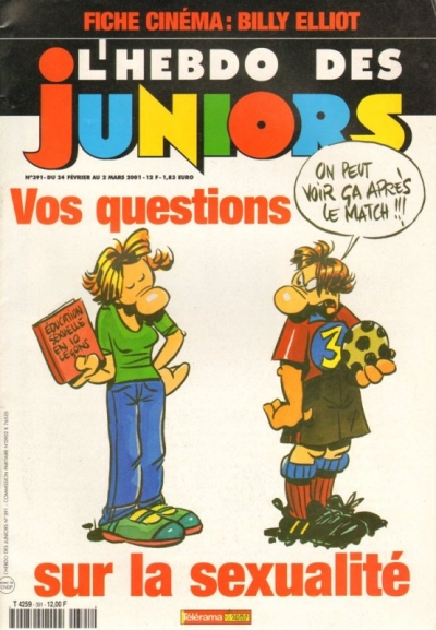 l&#039;hebdo des juniors n° 391