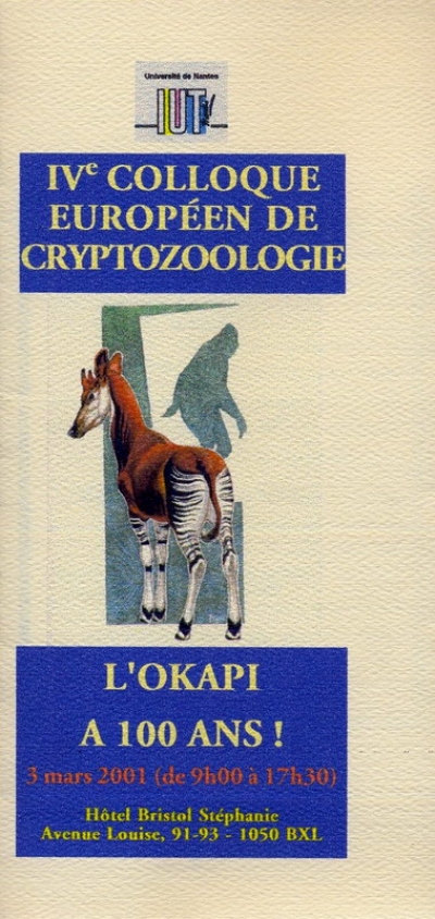 4° colloque européen de crypto zoologie