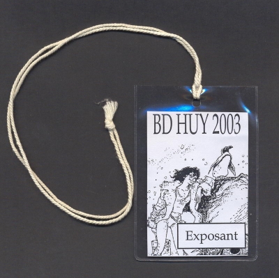 Badge exposant Huy