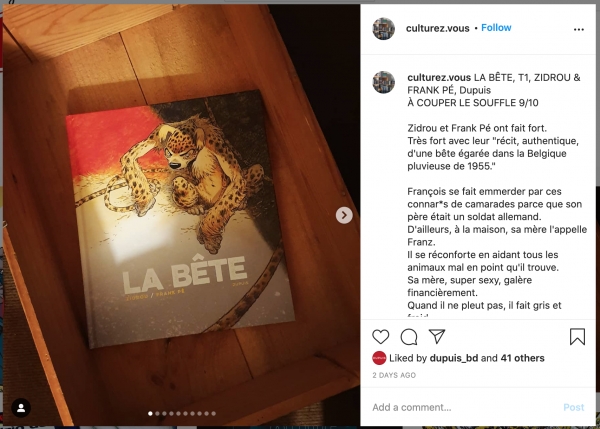 2020-11-17 : culturez vous : Instagram post